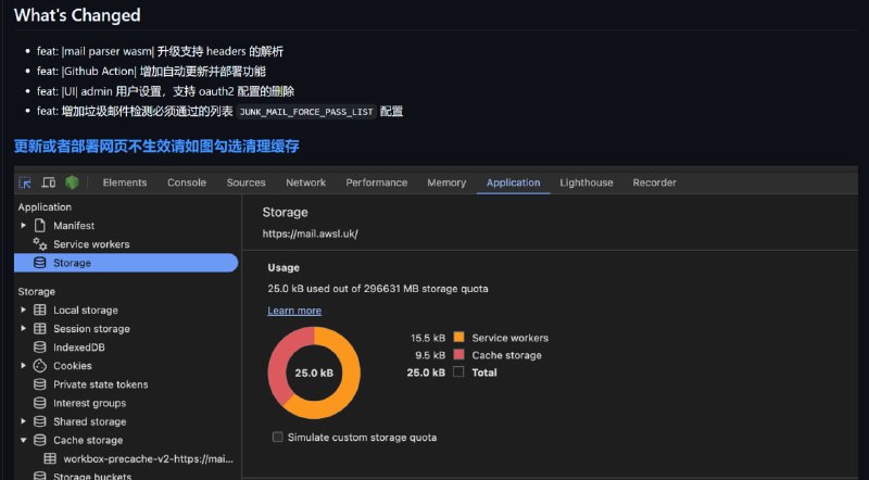 CloudFlare 临时邮箱 项目 已跟随作者 更新v0.8.3版本并且添加了一个 lolp.me 域名，进去提供给大家使用